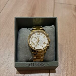 Guess Gold Plated Watch